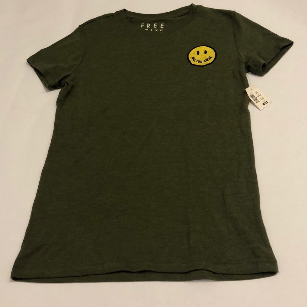 Army Green Graphic Aeropostale T-Shirt